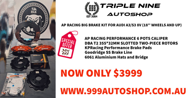 AP RACING BIG BRAKE KIT FOR AUDI A3/S3 8V (18'' WHEELS AND UP) FRONT ...