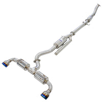 INVIDIA N2 O2 BACK EXHAUST W/CATLESS FRONT PIPE, TI TIPS FOR TOYOTA YARIS GR XPA16R