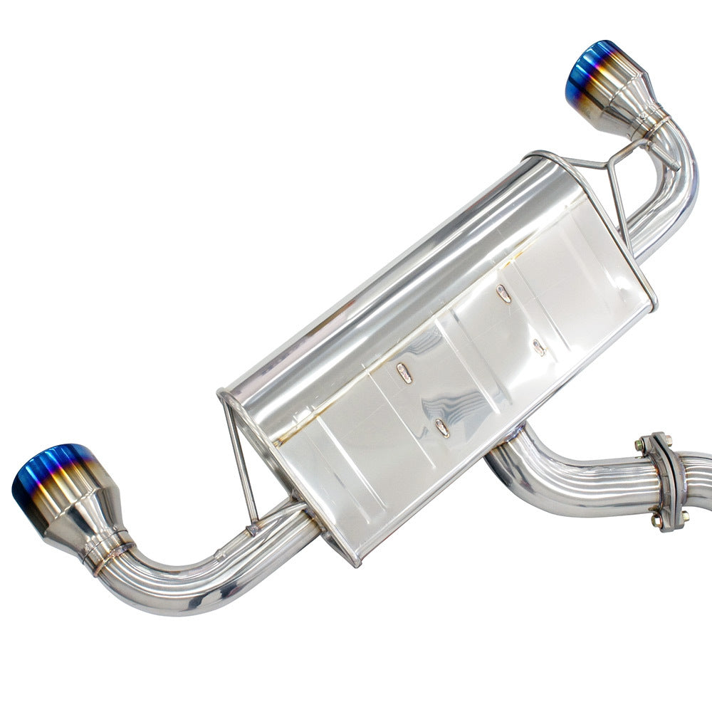 INVIDIA Q300 O2 BACK EXHAUST W/CATLESS FRONT PIPE, TI TIPS FOR TOYOTA ...