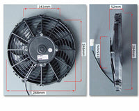 PWR PWAC10SK SPAL 10in Fan - Skew Blade 708CFM