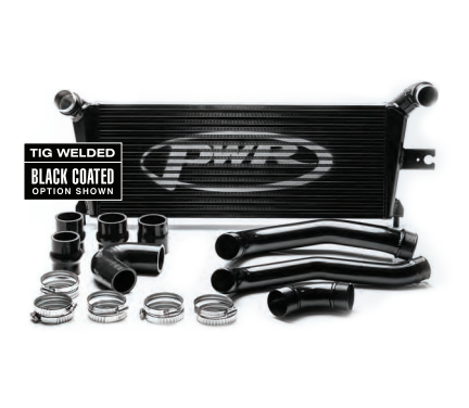PWR PWI66175BK 55mm Intercooler and Pipe Kit (Colorado RG 12-13 2.8TD) Black
