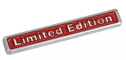 LIMITED OFFER - NEW 3D CAR BADGE LIMITED EDITION  X 1