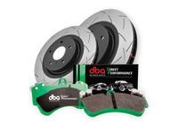 DBA BRAKE UPGRADE FOR WRX STI 2017~ON (DBA T3 4000S ROTORS + DBA SP BRAKE PADS ) FRONT + REAR