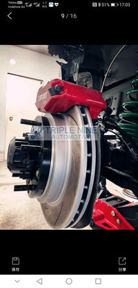 TT SPORT CALIPER + BRAKE ROTOR 290MM UPGRADE BOLT-ON KIT FOR SUZUKI JIMNY - FRONT KIT