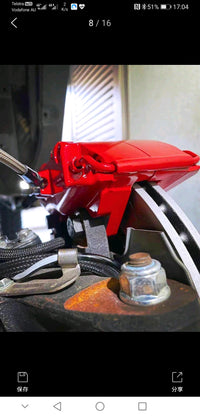 TT SPORT CALIPER + BRAKE ROTOR 290MM UPGRADE BOLT-ON KIT FOR SUZUKI JIMNY - FRONT KIT