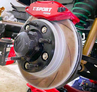 TT SPORT CALIPER + BRAKE ROTOR 290MM UPGRADE BOLT-ON KIT FOR SUZUKI JIMNY - FRONT KIT