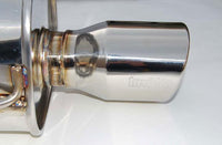 INVIDIA Q300 TURBO BACK EXHAUST W/SS TIP FOR SUBARU WRX/STI GD 01-07