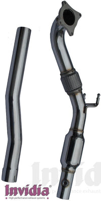 INVIDIA Q300 TURBO BACK EXHAUST W/TI TIPS FOR VW GOLF GTI MK6