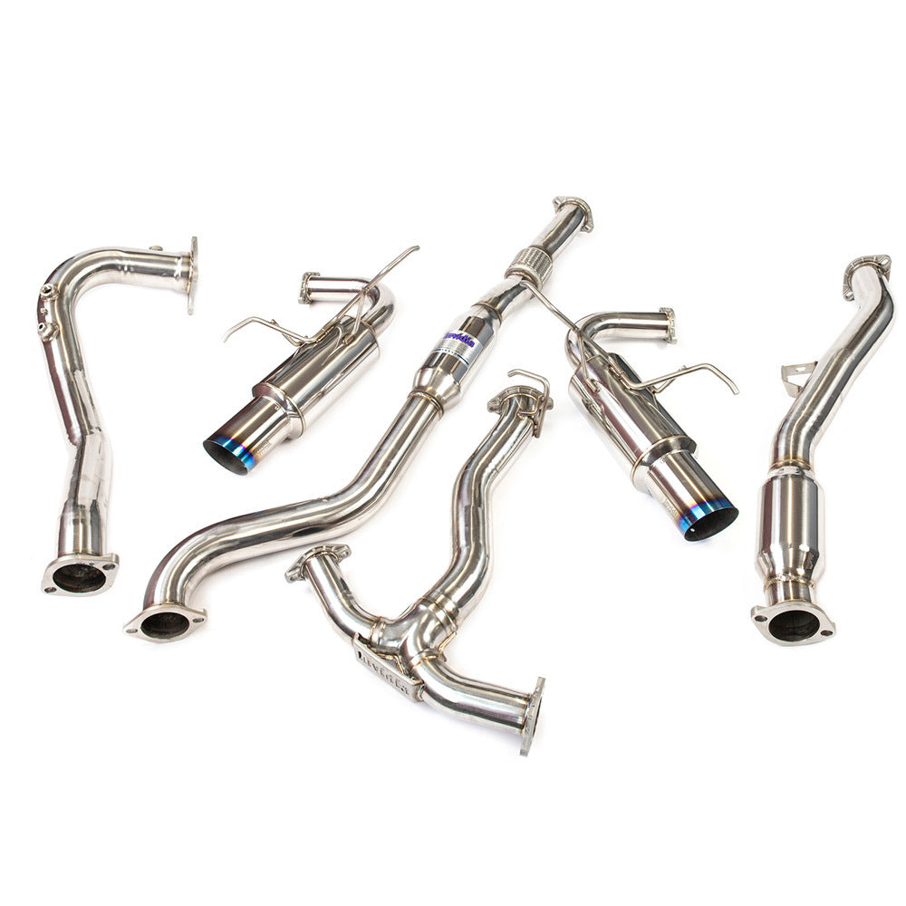 INVIDIA N1 TURBO BACK EXHAUST W/TI TIPS FOR SUBARU WRX VA 15-21 (MANUAL)