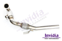 INVIDIA Q300 TURBO BACK EXHAUST W/SS TIPS FOR VW GOLF GTI MK7