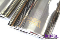 INVIDIA Q300 TURBO BACK EXHAUST W/OVAL TI TIPS FOR VW GOLF R MK7