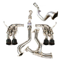 INVIDIA R400 "SIGNATURE EDITION" TURBO BACK EXHAUST W/BLACK TIPS FOR SUBARU WRX 11-14/STI 11-20