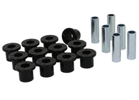 Whiteline Rear Spring - eye front/rear and shackle bushing W71424