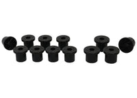 Whiteline Front Spring - eye front/rear and shackle bushing W71708