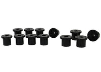 Whiteline Front Spring - eye front/rear and shackle bushing W71708