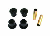 Whiteline Rear Spring - eye front and rear bushing W72256