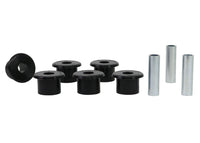 Whiteline Front Spring - eye front/rear and shackle bushing W72882