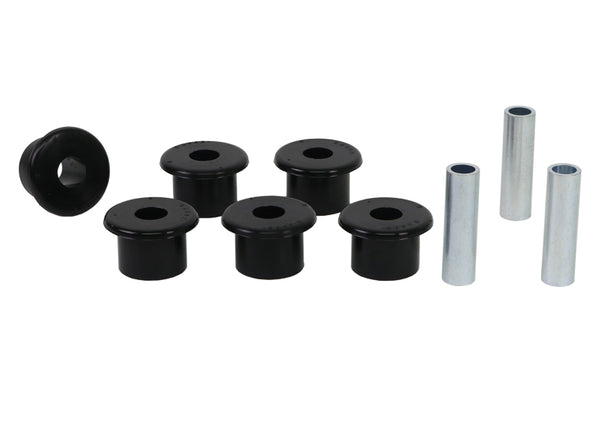 Whiteline Front Spring - eye front/rear and shackle bushing W72882 ...