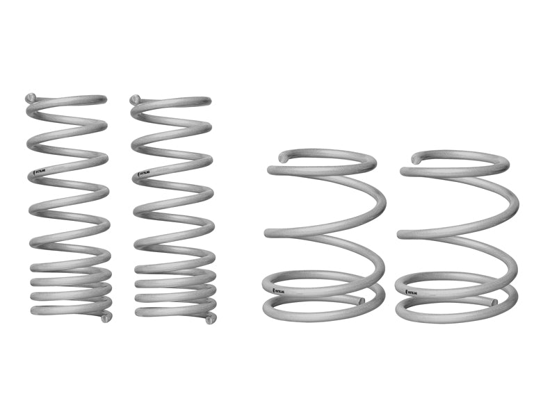 Whiteline FRONT and REAR Coil Springs - lowered WSK-SUB005 FOR SUBARU IMPREZA WRX GV SEDAN, GR HATCH (9/2007-3/2014)