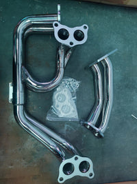 POWER SPIRIT EQUAL LENGTH Turbo Exhaust Manifold HEADER FITS EJ20 WRX STi GDA GDB GC8 2.0L