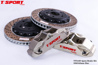 TTSPORT SEMI-FORGED TT5440 CALIPER ROTOR BIG BRAKE KIT FOR AUDI S3 A3 VW MK7 MK6