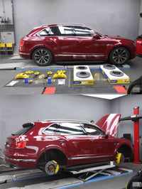 Akebono big brake kit for Bentley Bentayga  Front 10 pots + Rear 4 pots +CARBO Carbon- ceramic Disc