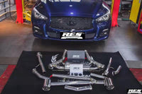 RES CATBACK EXHAUST SYSTEM  ( INCLUDING REMOTE CONTROL KIT) FOR INFINITI Q50 2.0L
