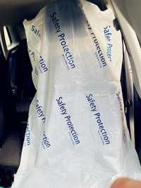 Disposable Plastic Seat Covers (140 X 80cm)/ 100pc