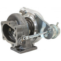 Aeroflow BOOSTED 4628 .64 Turbocharger 475HP, Natural Cast Finish Internal Wastegate, T25 / T28 Inlet Flange, 5-Bolt Exhaust Flange