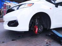 TT SPORT FRONT BIG BRAKE KIT (4 POTS FORGED CALIPER ) FOR HONDA JIZZ GK5 WITH ORIGINAL 15'' WHEELS