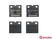 Brembo P02001 Original Replacement LOW-MET Parking Brake Pad Set