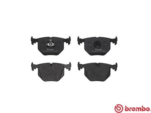 Brembo P06016 Original Replacement LOW-MET Brake Pad Set