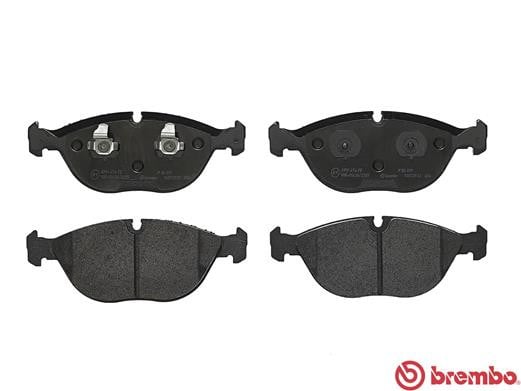 Brembo P06019 Original Replacement LOW-MET Brake Pad Set