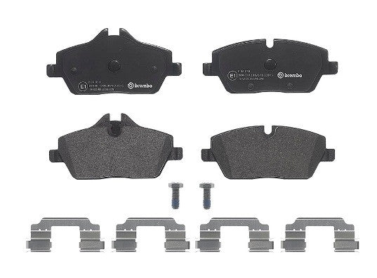 Brembo P06034 Original Replacement LOW-MET Brake Pad Set