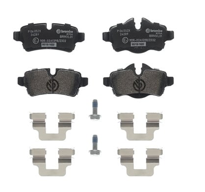Brembo P06052X XTRA Series Brake Pad Set Rear