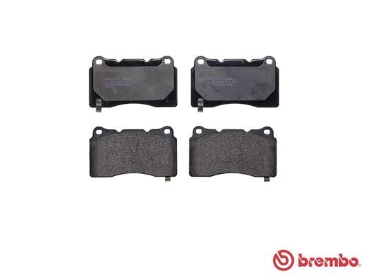 Brembo P09004 Original Replacement LOW-MET Brake Pad Set