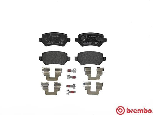 Brembo P10013 Original Replacement LOW-MET Brake Pad Set