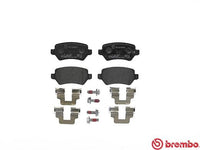 Brembo P10013 Original Replacement LOW-MET Brake Pad Set