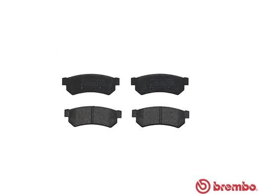Brembo P10053 Original Replacement LOW-MET Brake Pad Set