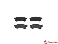 Brembo P10053 Original Replacement LOW-MET Brake Pad Set