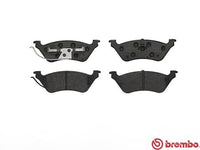 Brembo P11014 Original Replacement LOW-MET Brake Pad Set