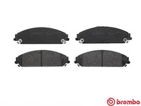 Brembo P11017 Original Replacement LOW-MET Brake Pad Set