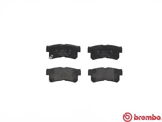 Brembo P15009 Original Replacement LOW-MET Brake Pad Set