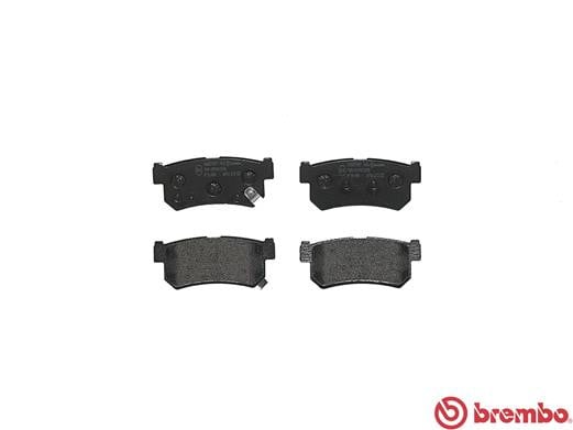 Brembo P15010 Original Replacement LOW-MET Brake Pad Set