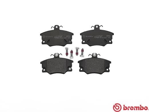 Brembo P23017 Original Replacement LOW-MET Brake Pad Set