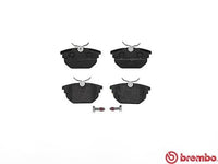 Brembo P23026 Original Replacement LOW-MET Brake Pad Set