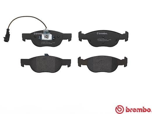 Brembo P23057 Original Replacement LOW-MET Brake Pad Set