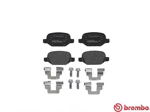 Brembo P23065 Original Replacement LOW-MET Brake Pad Set