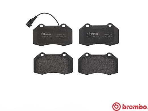 Brembo P23117 Original Replacement LOW-MET Brake Pad Set