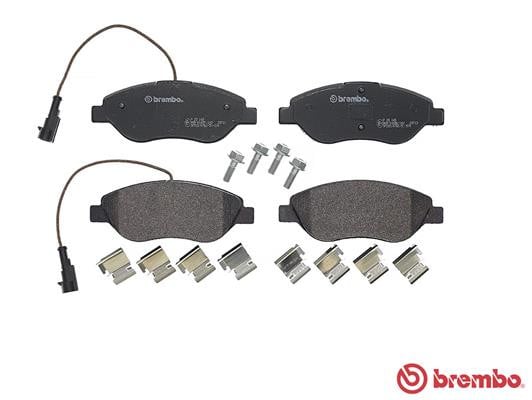 Brembo P23145 Original Replacement LOW-MET Brake Pad Set